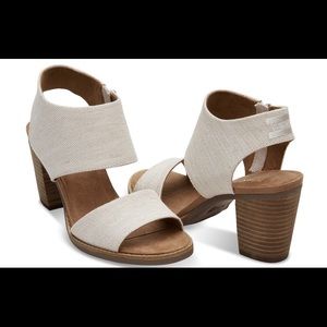 Toms Majorca Cutout Sandals- Natural Yarn dye 7.5